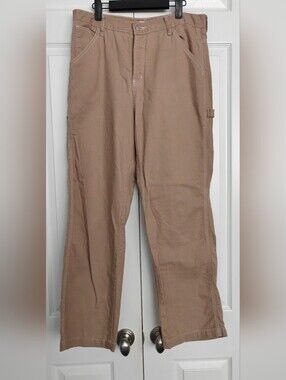 S.O.N.G Tan Utility Pants - Durable Casual Workwear